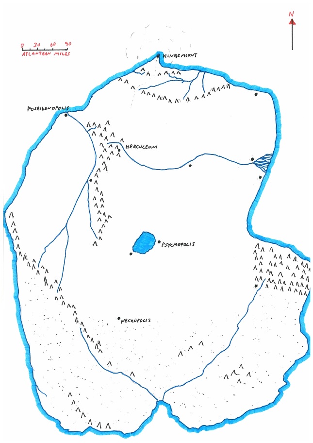 Map of Atlantis